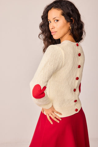 Jersey Caperucita Blanco
