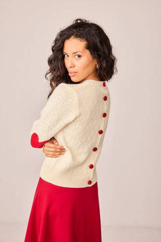 Jersey Caperucita Blanco