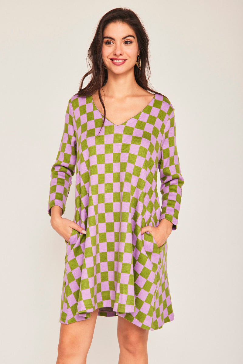 Vestido Corto BUHO VERDE