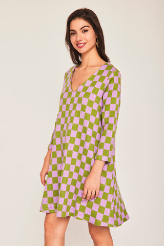 GRÜNE EULE Kurzes Kleid