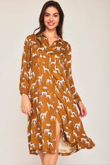 Vestido MIDI TUCAN CAFE
