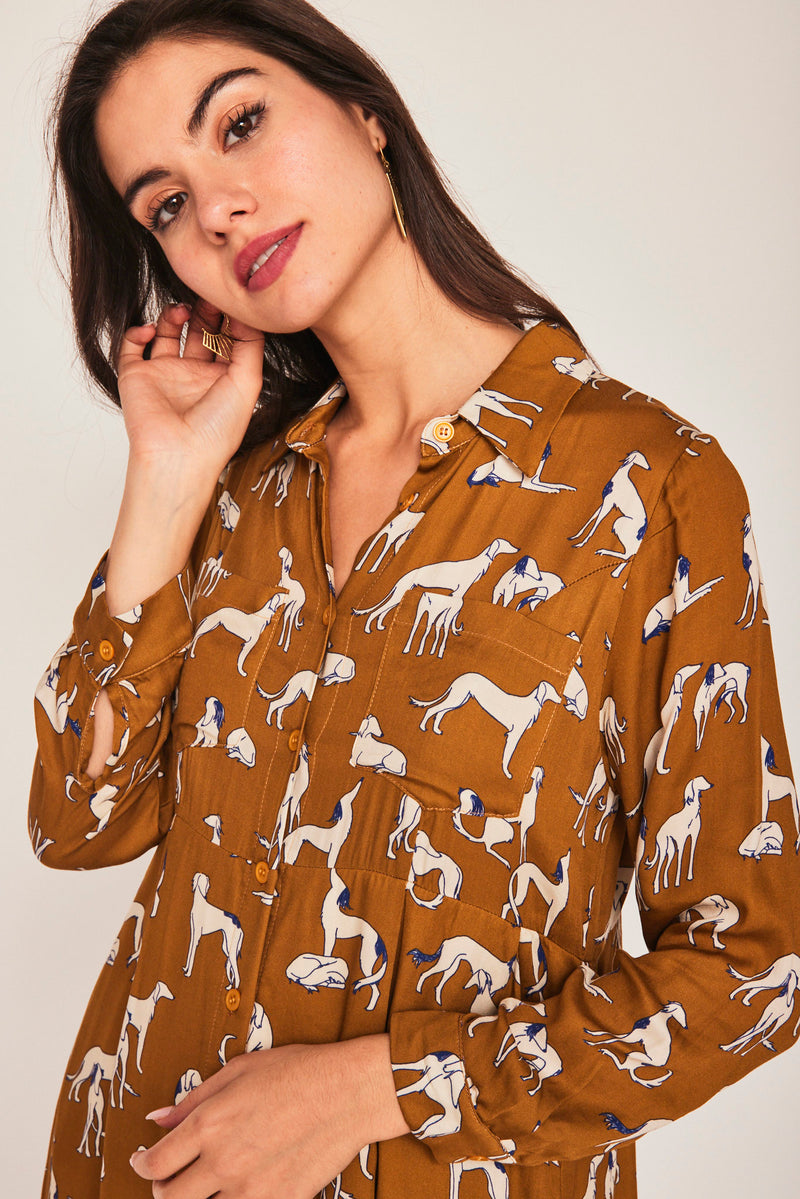 Vestido MIDI TUCAN CAFE