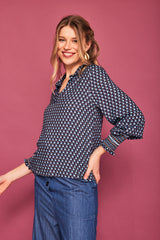 CAMISA COTORRA AZUL