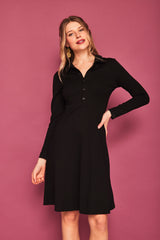 Vestido corto PETIRROJO NEGRO