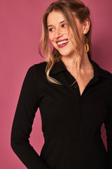 Vestido corto PETIRROJO NEGRO