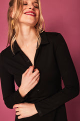 Vestido corto PETIRROJO NEGRO