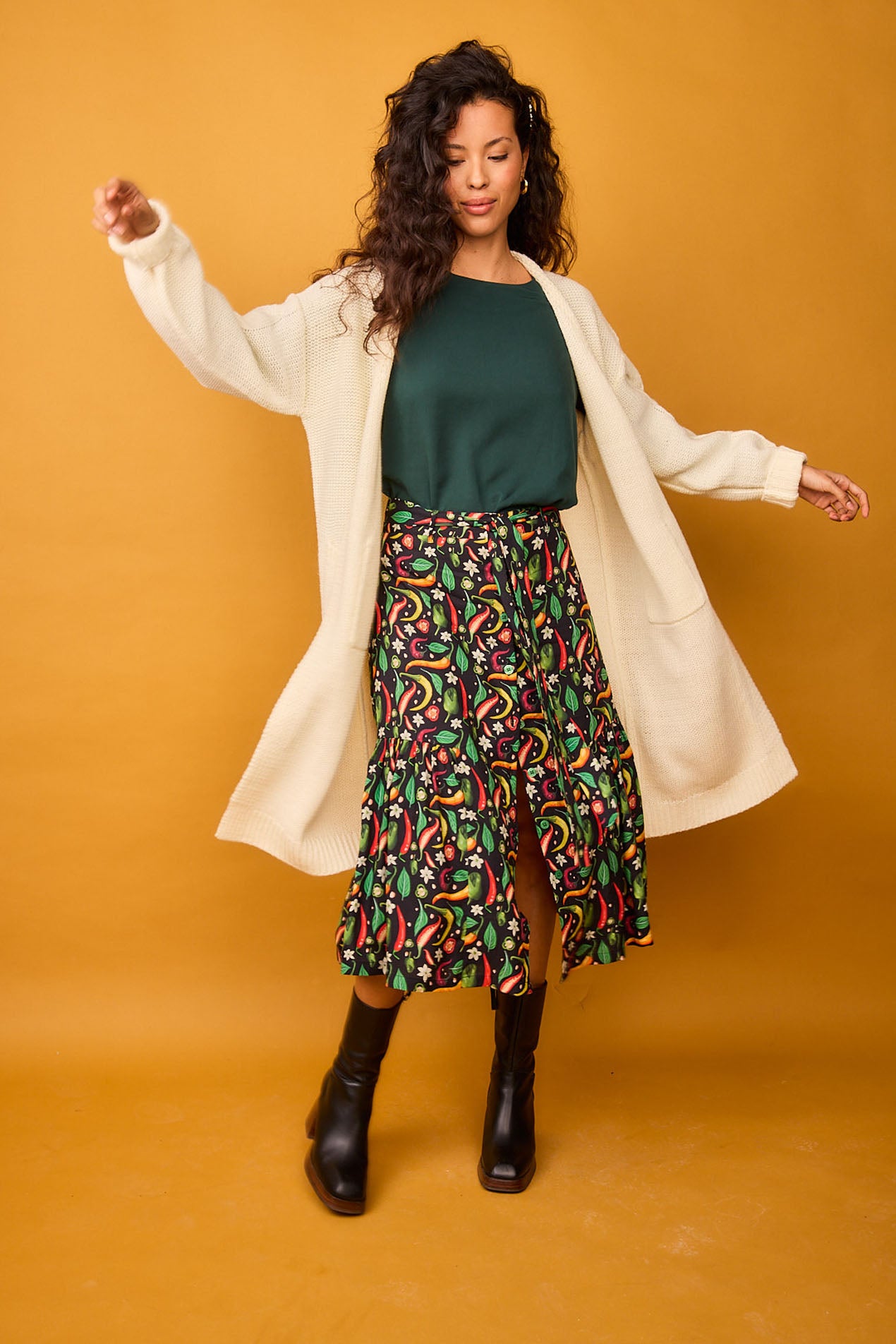 Chaqueta Raices Blanco