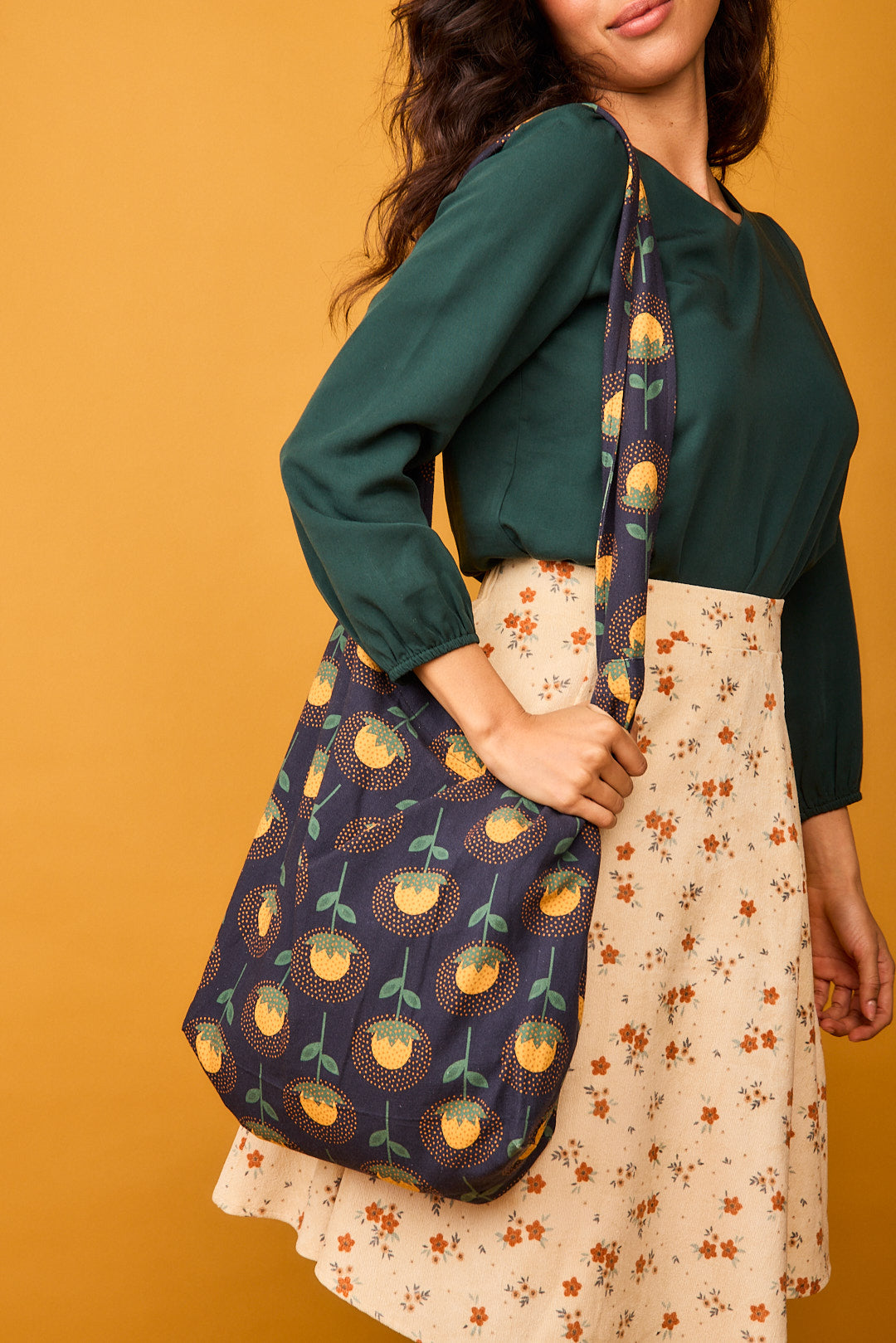 Tasche Handbag25 Gelbe Blume