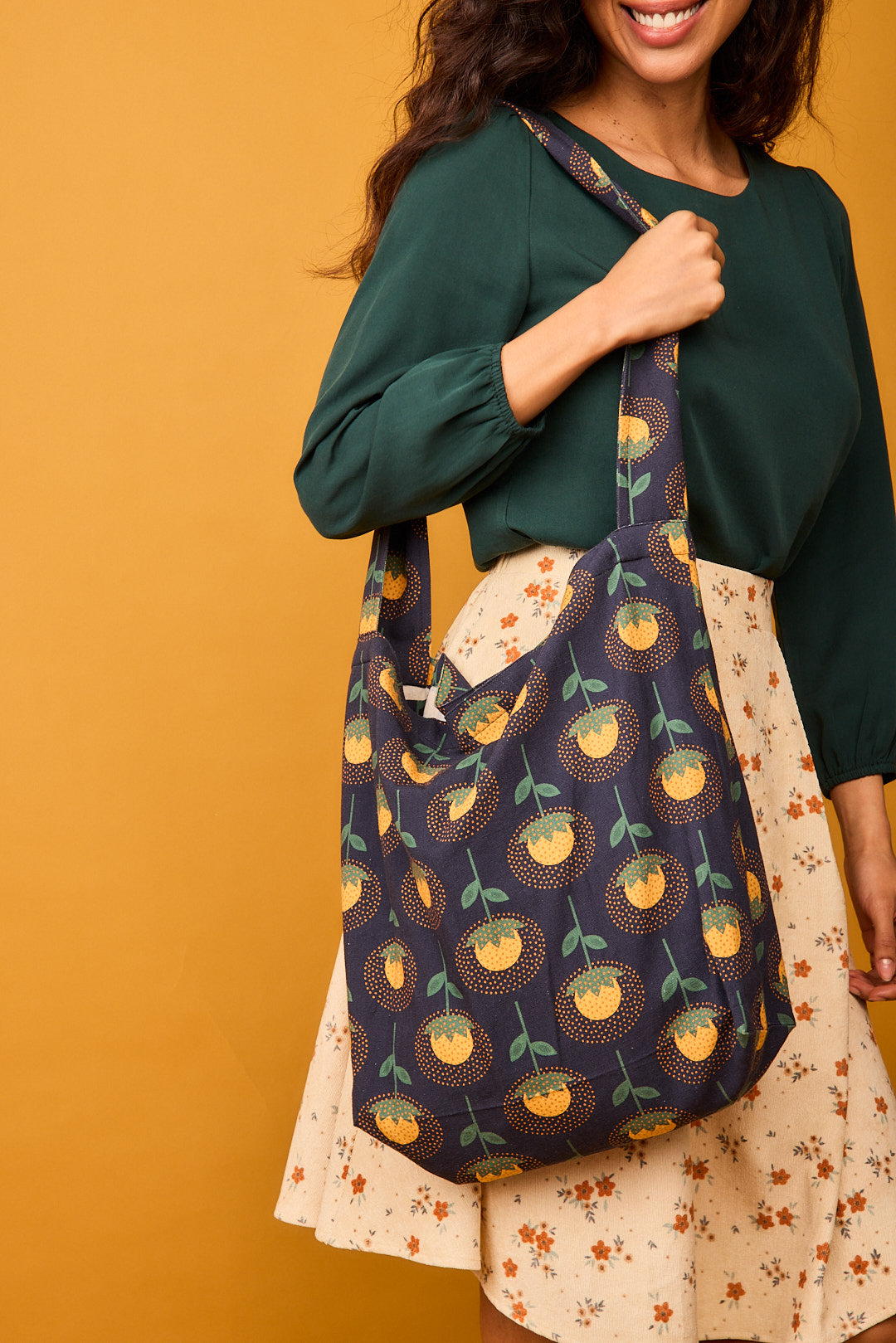 Tasche Handbag25 Gelbe Blume