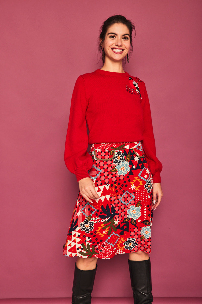 FALDA PERDIZ FANTASIA