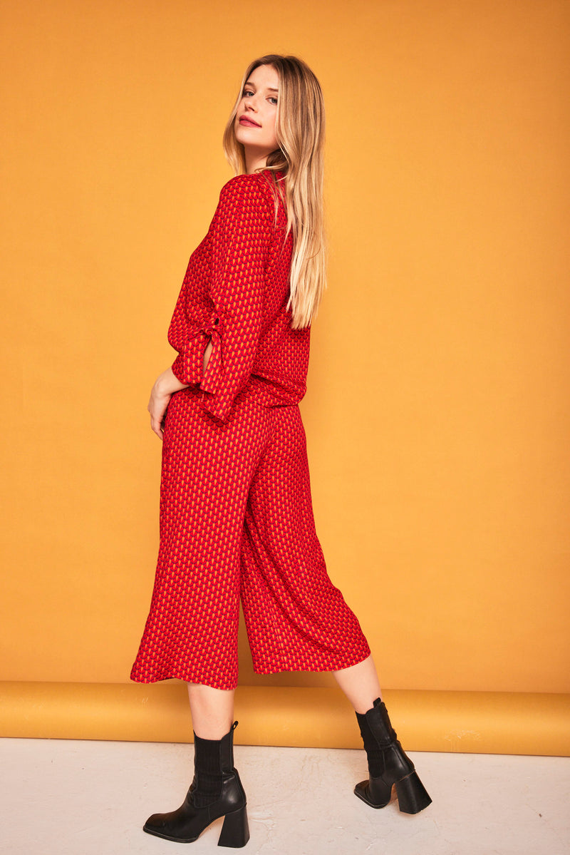 PANTALÓN URRACA ROJO