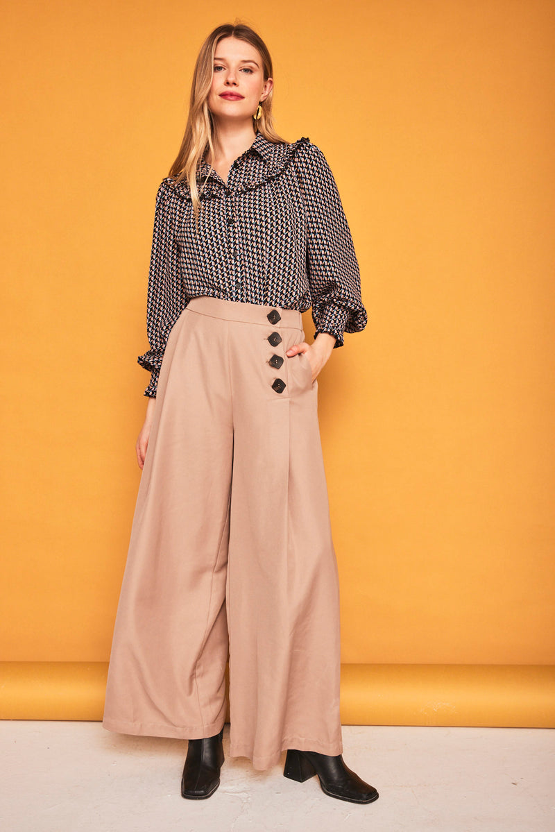 PANT CUERVO BEIGE