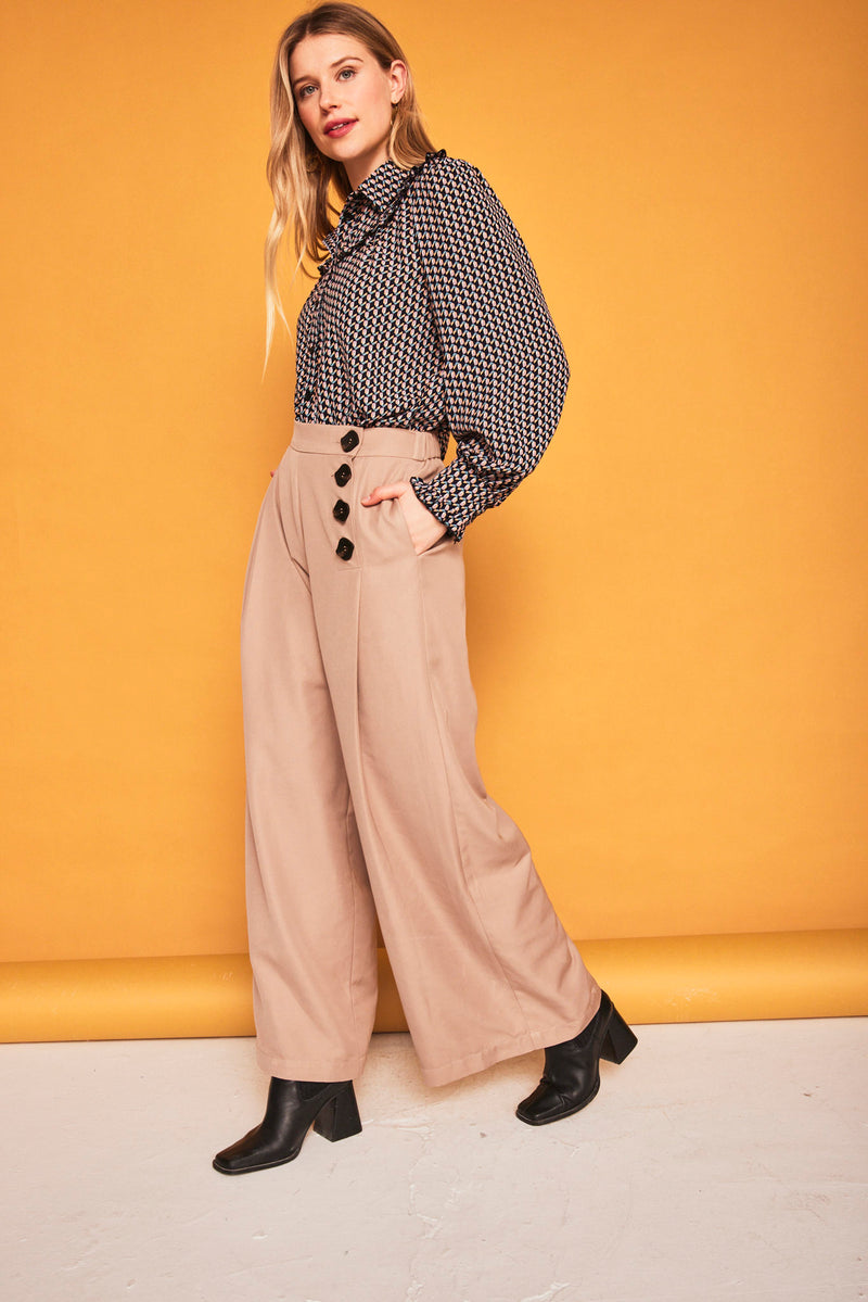 PANT CUERVO BEIGE