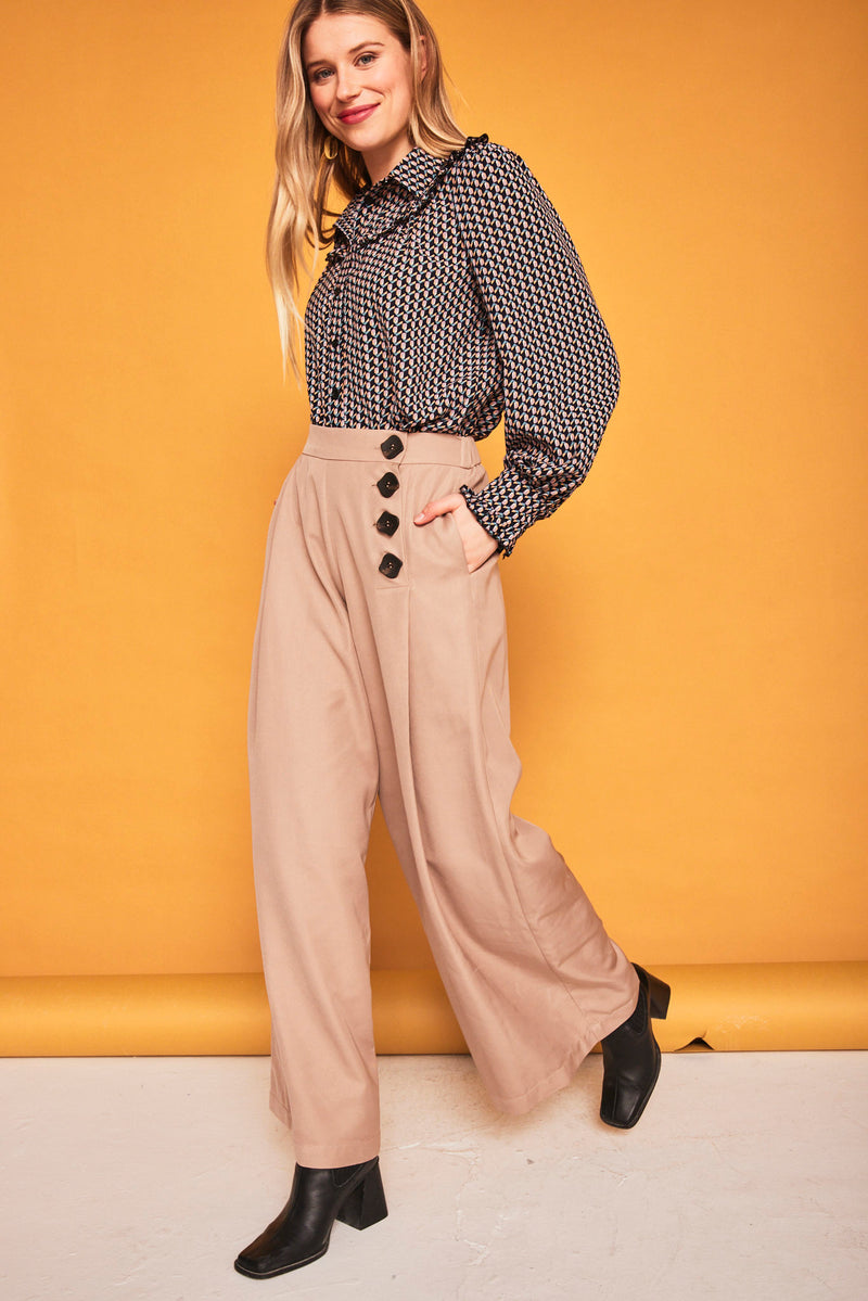 PANT CUERVO BEIGE