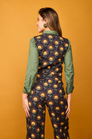 Fauna Flower Yellow Pants