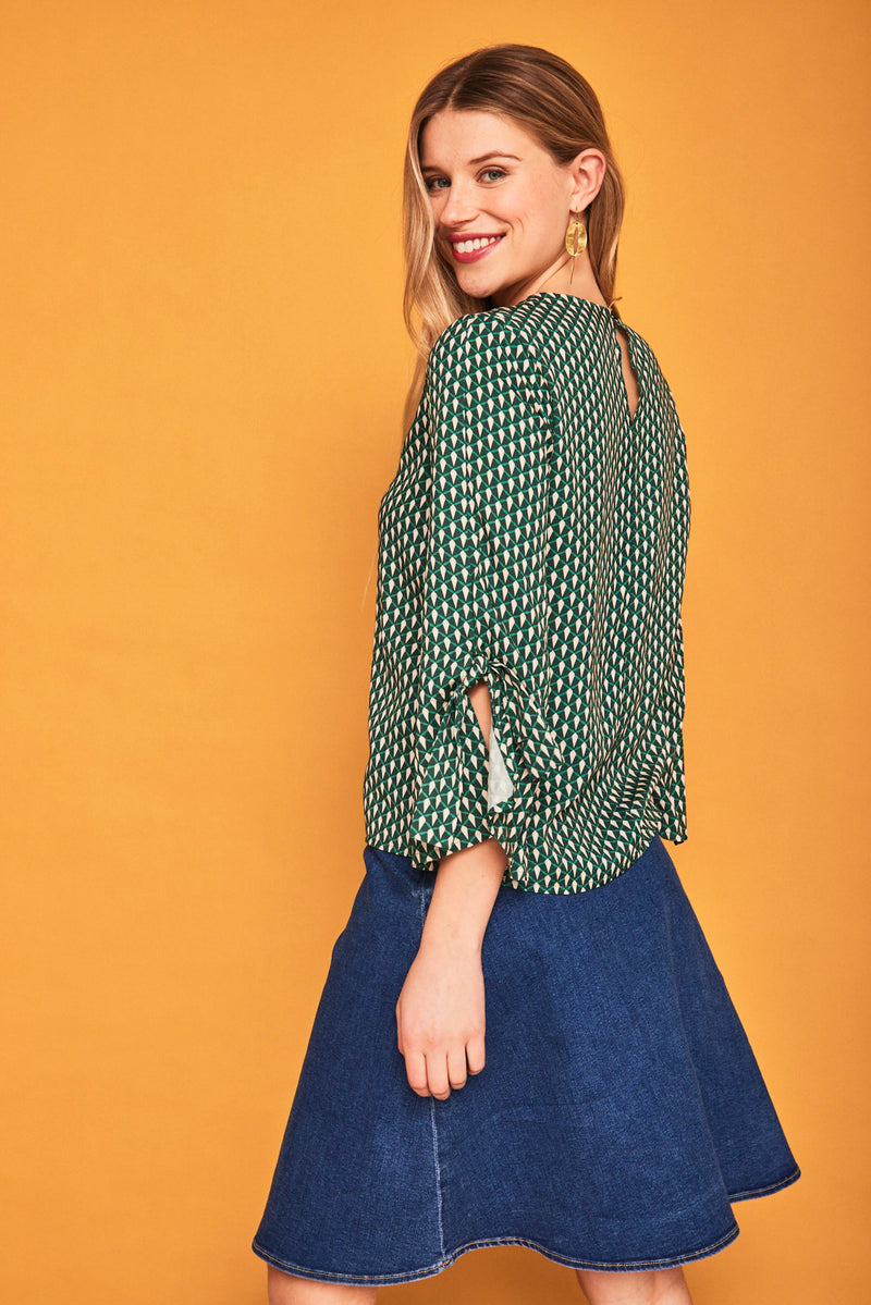 CAMISA DIAMANTE VERDE