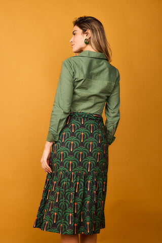 Palmer Black Pineapple Skirt