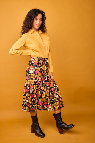 Falda Piña Girasol
