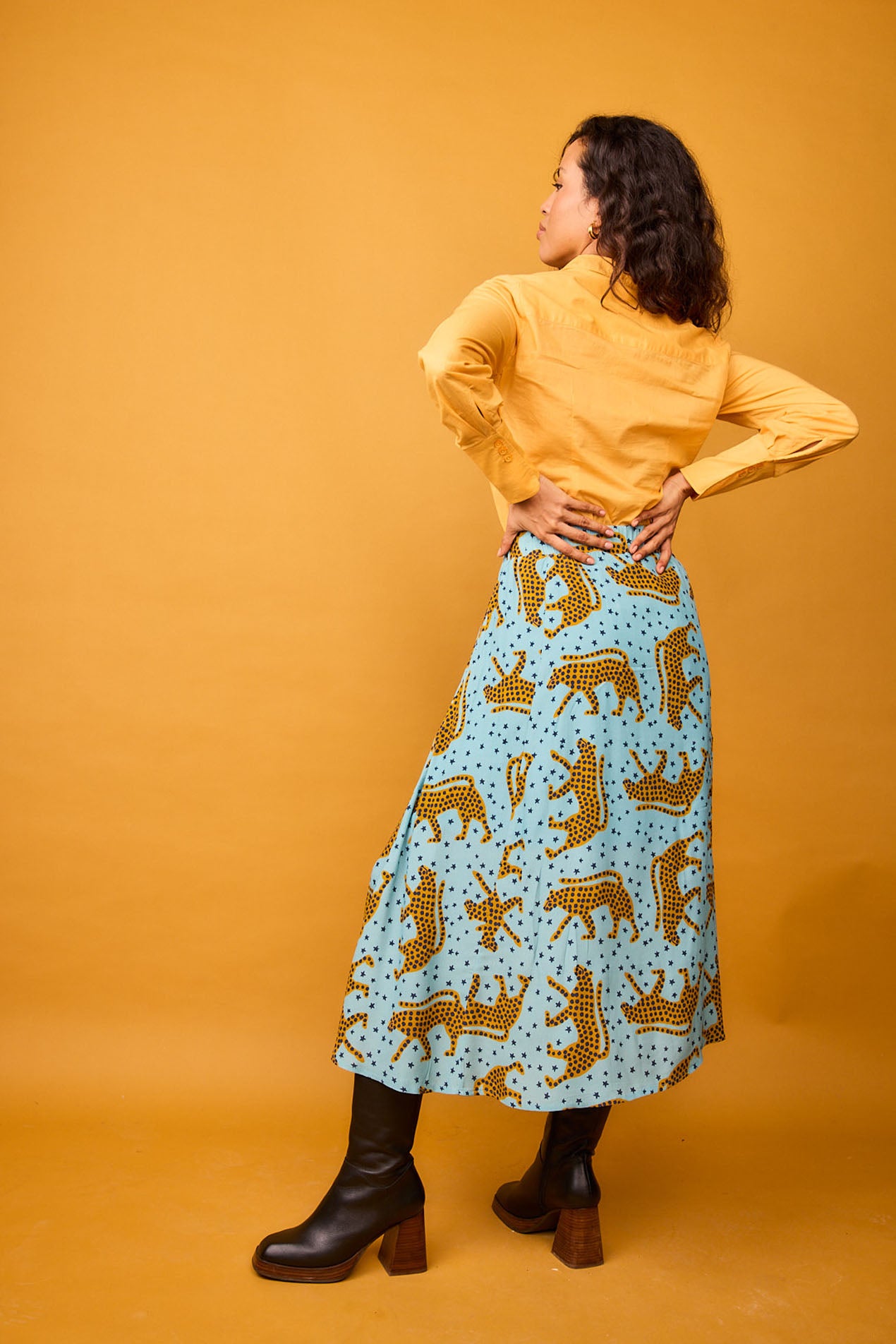 Cheetah Leaf Skirt