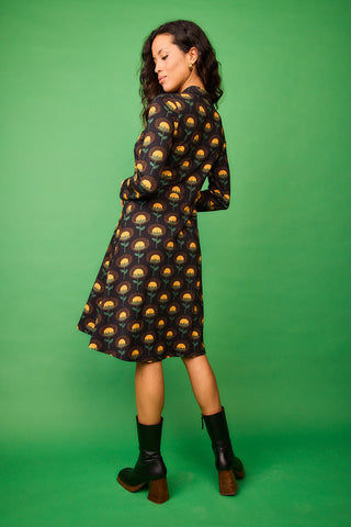 Short Yellow Flower Elf Dress