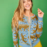 Veste Fougère Bleue