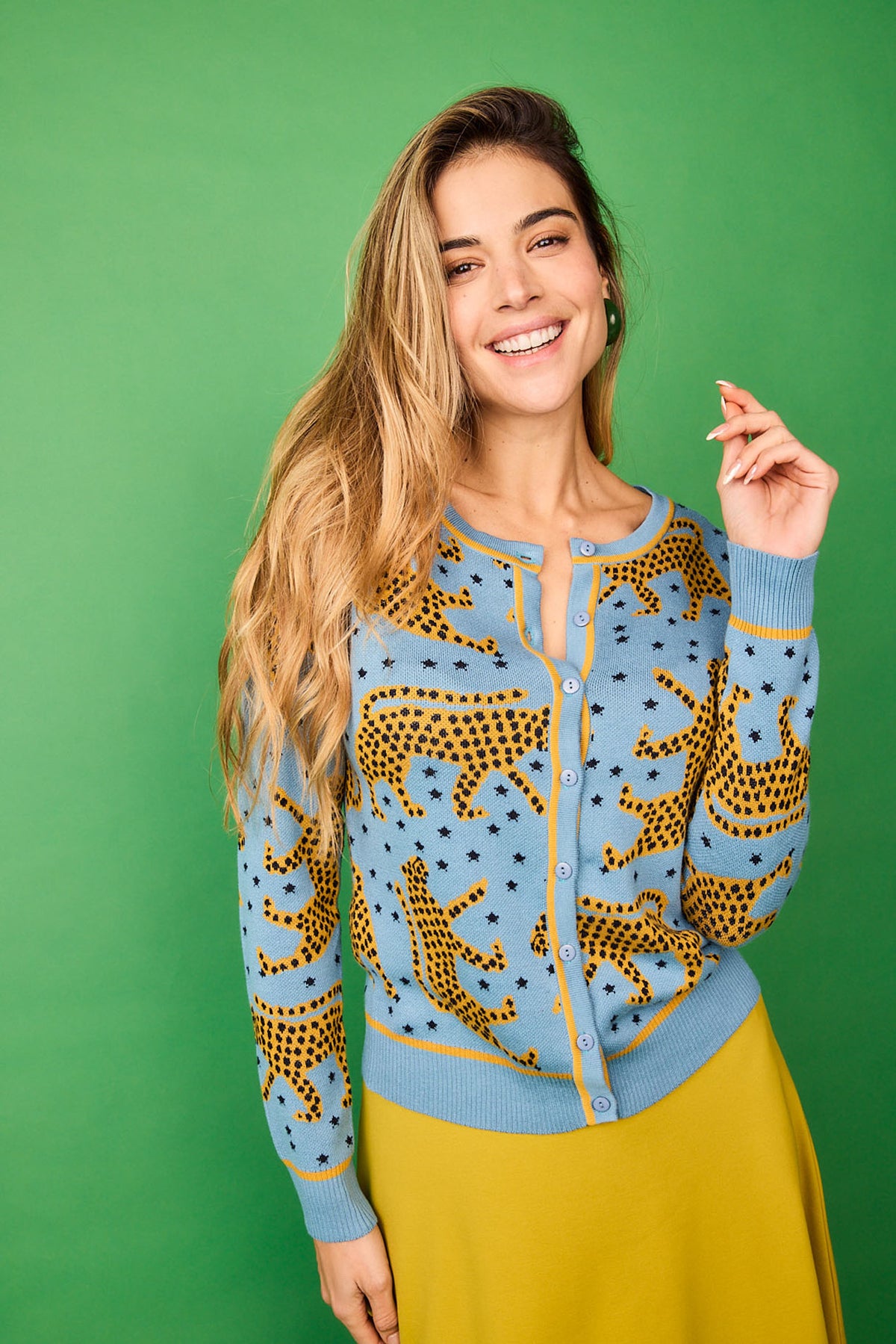 Chaqueta Helecho Azul