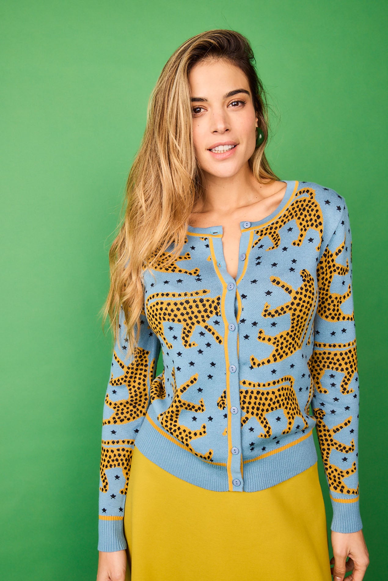 Chaqueta Helecho Azul