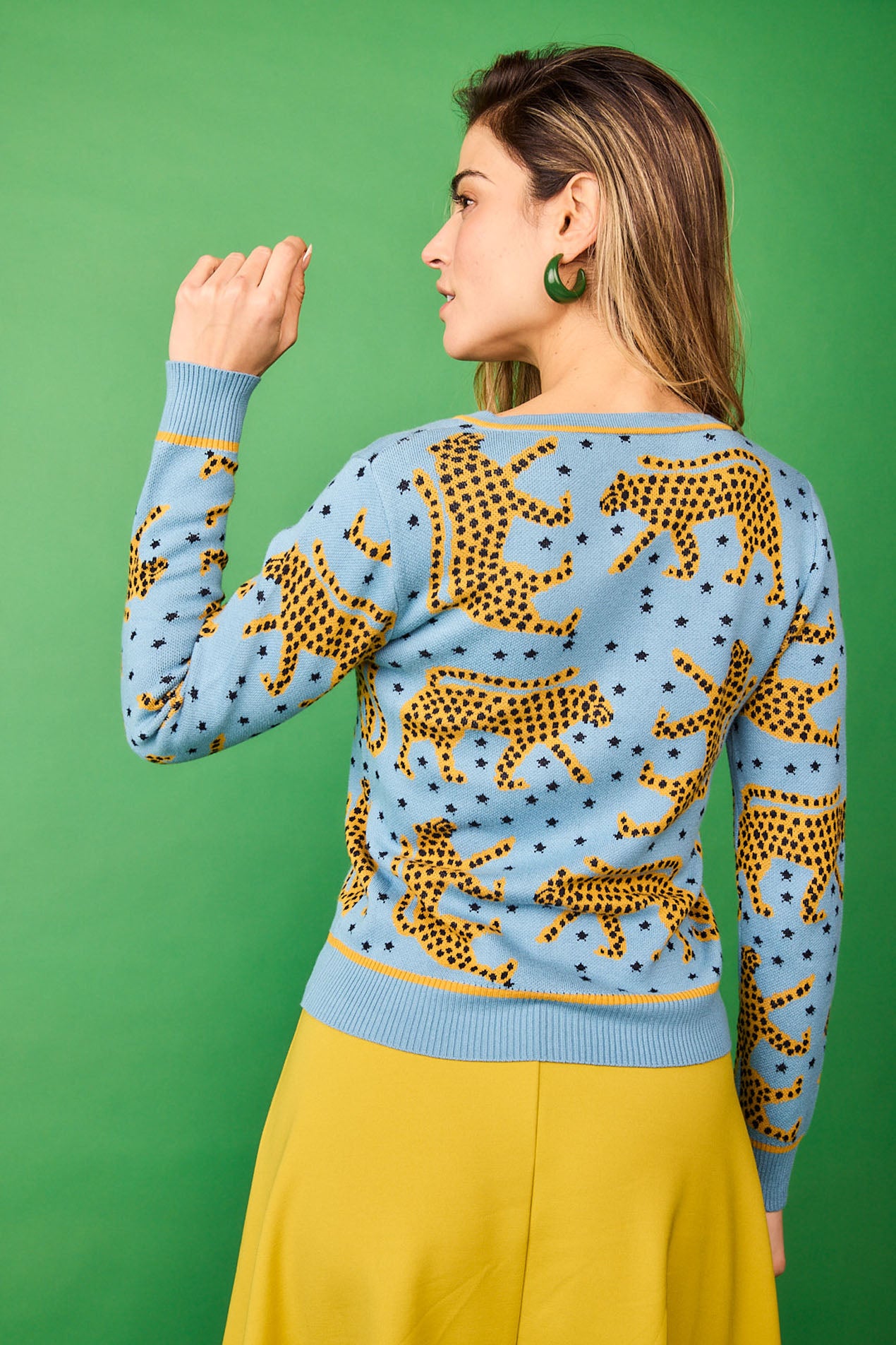 Chaqueta Helecho Azul