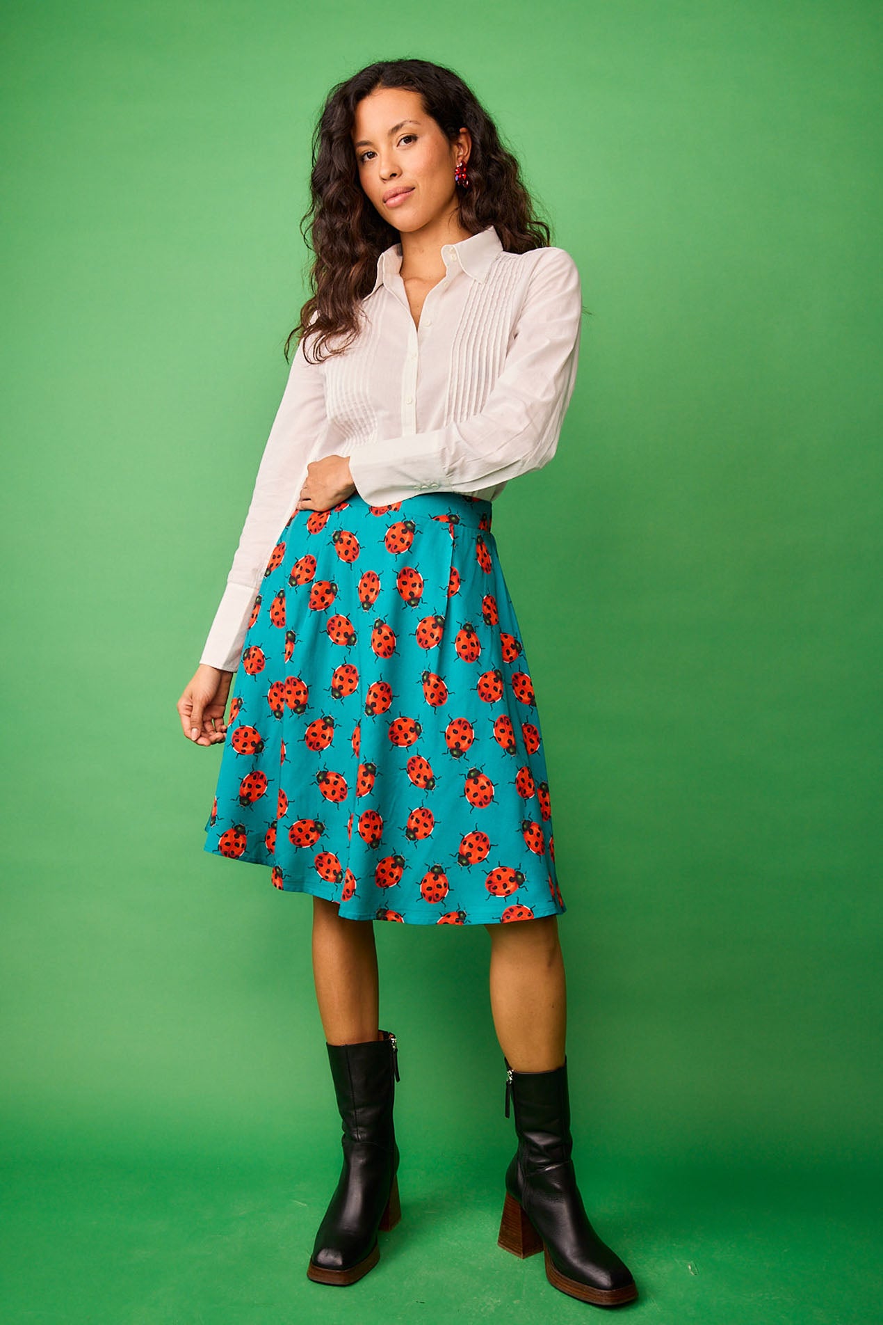 Falda Cima Mariquita