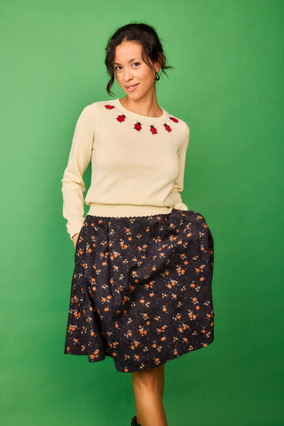 White Firefly Gloria Sweater