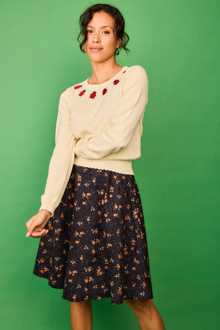 White Firefly Gloria Sweater