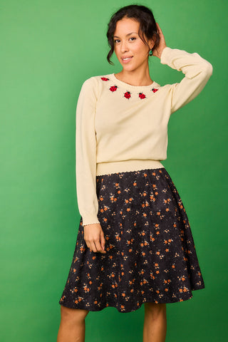 White Firefly Gloria Sweater