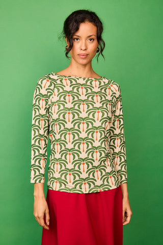 Top Bruma Blanca Palmer