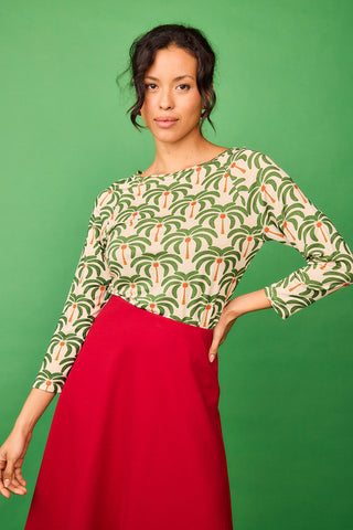 Top Bruma Blanca Palmer