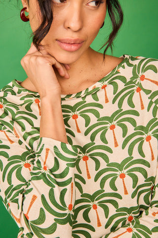 Top Bruma Blanca Palmer