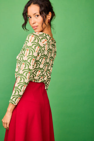 Top Bruma Blanca Palmer