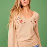 Camisola Semilha Bege