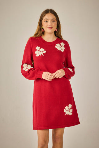 Vestido Corto Bergen teja