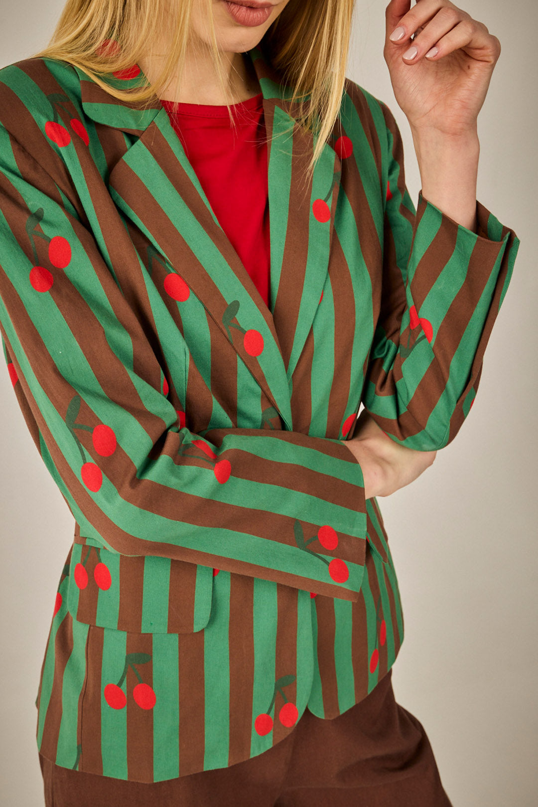 Chaqueta Varsovia cerezas