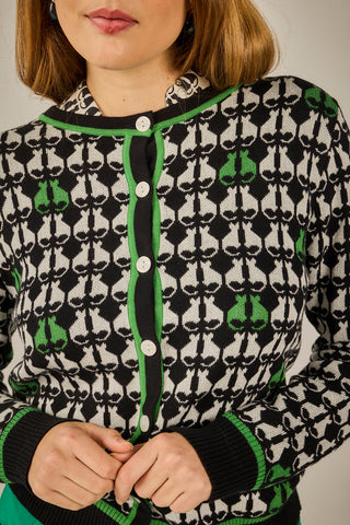 Chaqueta Pisa Gato verde