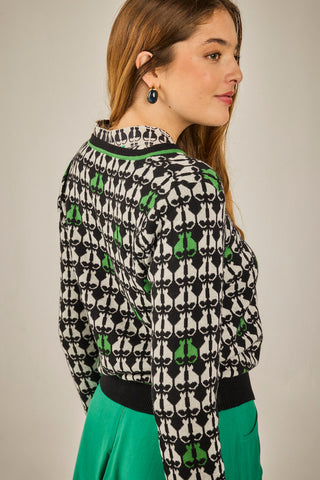Chaqueta Pisa Gato verde