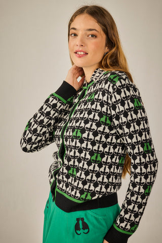 Chaqueta Pisa Gato verde