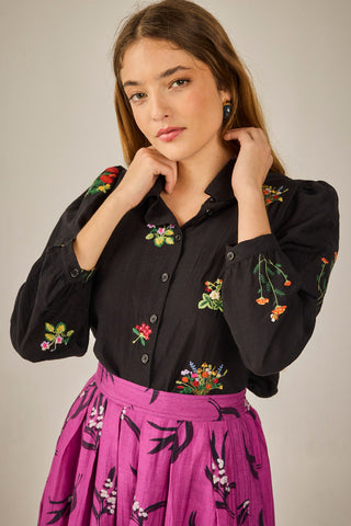 Camisa Pristina Negra