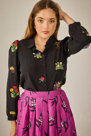 Camisa Pristina Negra