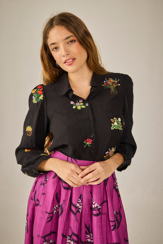 Camisa Pristina Negra