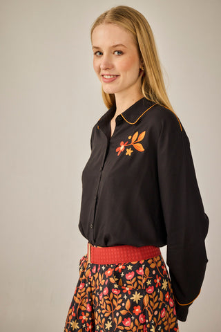 Camisa Tallin negro