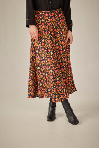 Paris Floral Skirt