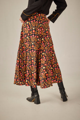 Paris Floral Skirt