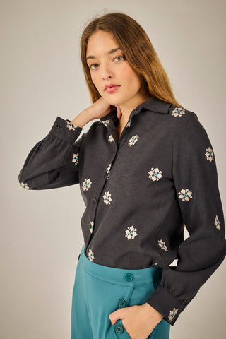 Camisa Sintra Negra