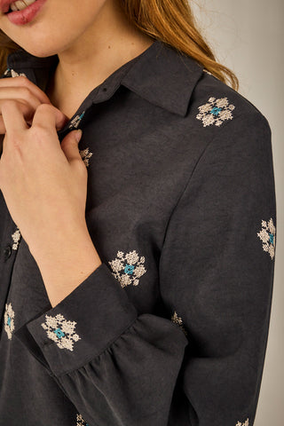 Camisa Sintra Negra